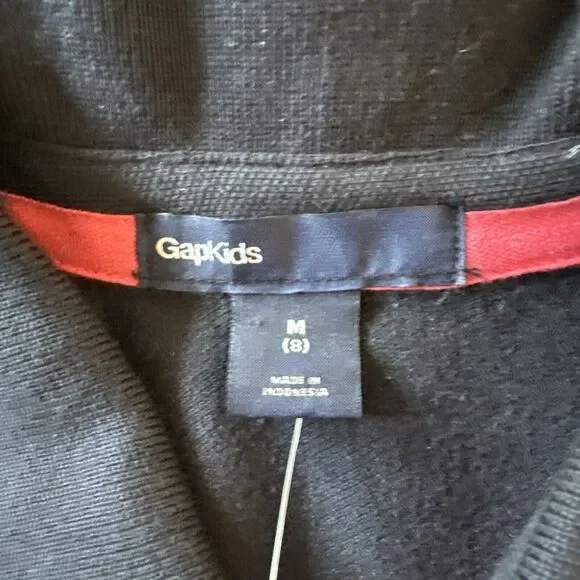 Gap Kids Navy Knit Pleated Girls Dress Sz MD NWT - Picture 4 of 5